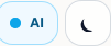 Theme and runtime controls show visual mode plus whether the latest draft used AI or the built-in engine. Mobile layout.